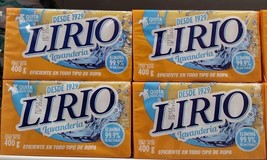4X LIRIO JABON LAVANDERIA LAUNDRY BAR SOAP - 4 de 14.1 oz c/u - ENVIO PR... - $22.24