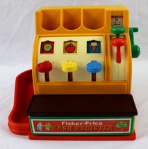 VINTAGE 1974 Fisher Price Cash Register Toy - $39.59