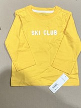 12-18M Janie &amp; Jack Ski Club Long Sleeve Tee BNWTS  - $460.16 MXN