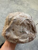 USMC Helmet Cover Reversable Woodland Desert MARPAT LWH Cover - Medium/L... - $75.00