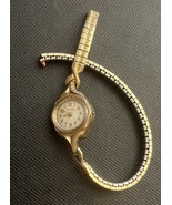Antique Bulova M7 Women’s Watch Gold 10K RGP Bezel Not Working - $469.34 MXN