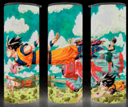 Dragon Ball Z Goku Piccolo Trunks Anime Cup Mug Tumbler 20oz - $19.75