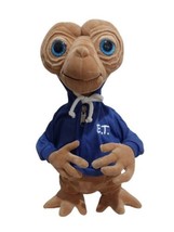 Universal Studios E.T. Extra Terrestrial 15&quot; Plush with Blue Hoodie Souvenir EUC - £20.07 GBP