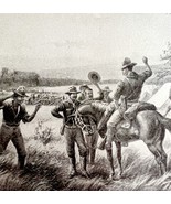 Insurgent At Cuban Camp Spanish American War 1899 Victorian Print DWV7B - $40.99 CAD