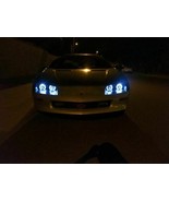 White LED Halo HeadLights Lamp Kit 4 x 55W Light For 1993-1997 Chevrolet... - $237.59