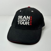 The Sean Hannity Tour 2004 Black Embroidered Adjustable Hat Baseball Cap - $10.37