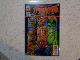 The Sensational Spider-Man #15, Savage Land, Kazar, Hulk. April 97. Near Mint+. - £3.13 GBP