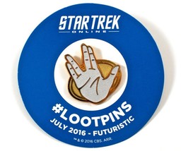 Star Trek Vulcan Live Long &amp; Prosper Pin - £4.43 GBP