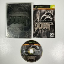 Doom 3 Limited Collector&#39;s Edition Steelbook Microsoft Xbox W/ Manual No Slip - £7.92 GBP
