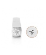 Metal Stamping MADE WITH LOVE Steel Punch ImpressArt Tools 4mm Words - $391.99 MXN