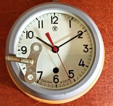 Vintage Soviet ship clock Original 1980-90s. Ideal condition - £214.56 GBP