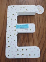 Pier 1 Letter "E" Wooden Wall Art - Missing Some Paint - £9.99 GBP