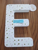 Pier 1 Letter &quot;E&quot; Wooden Wall Art - Missing Some Paint - $12.75