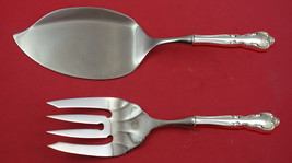 American Classic by Easterling Sterling Silver Salmon Serving Set Fish Custom - $132.76