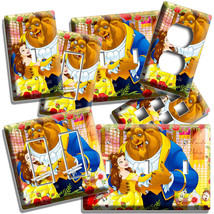 Princess Bell Beauty And The Beast Dancing Light Switch Outlet Plates Room Decor - £14.06 GBP+