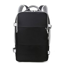 L backpack water repellent anti theft stylish casual daypack bag with luggage strap usb thumb200