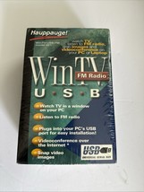 Hauppauge! WinTV USB -FM, Model 601- New/Sealed Watch TV on your PC - $629.10 MXN