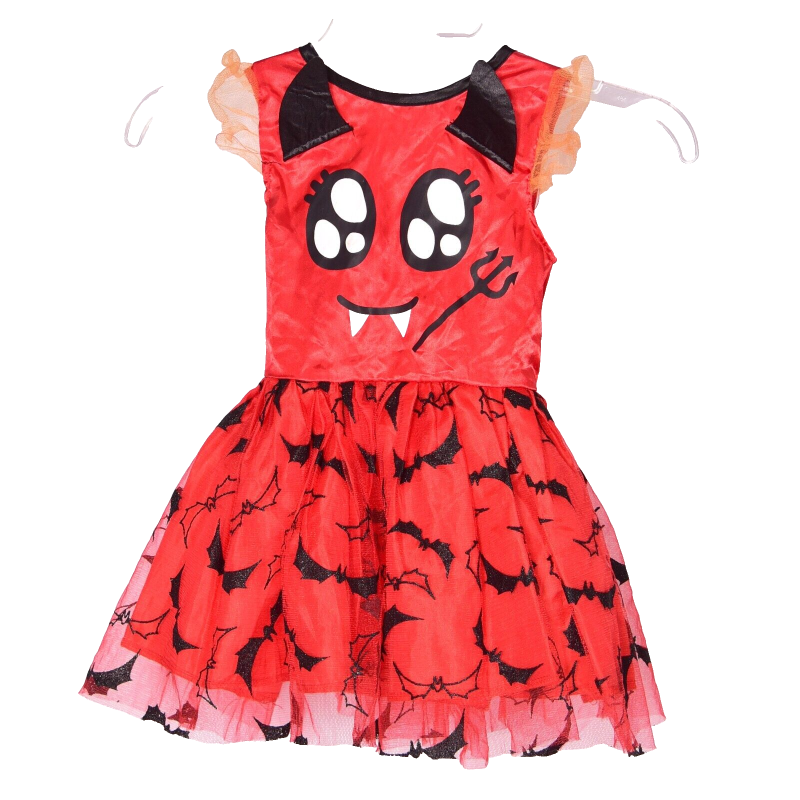 Cute Little Devil Halloween Dress Costume Size 2T - $14.75