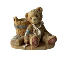 Cherished Teddies Love Repairs All Joshua Teddy Bear Wash Bucket 1991 P Hillman - £3.12 GBP