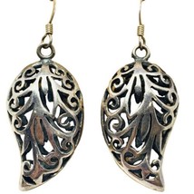 vintage sterling silver 925 filigree earrings  13 Grams - £62.47 GBP