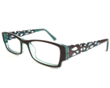 Prodesign Eyeglasses Frames 5616 c.5032 Brown Blue Rectangular 51-16-135 - $55.97