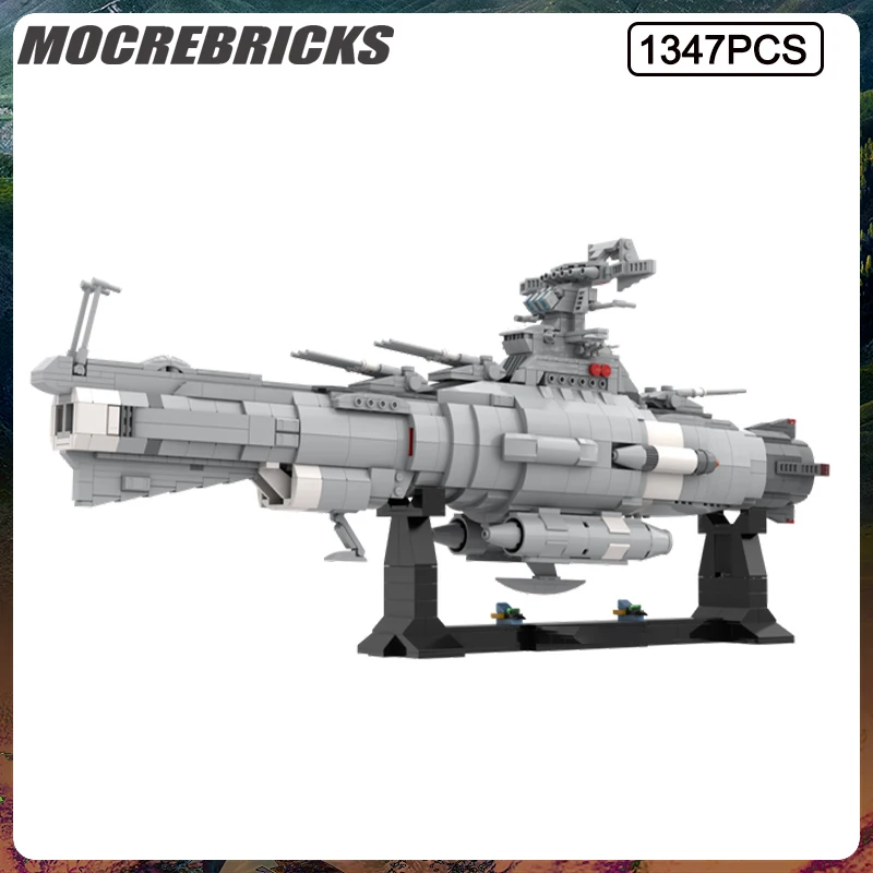Space War Series Battleship Yamato Blazers Dreadnough MOC Model Assembling - £213.75 GBP