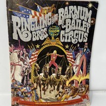 RINGLING BROS BARNUM &amp; BAILEY Circus Souvenir Program 1975-76 Bicentenni... - £7.72 GBP