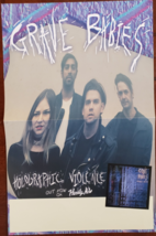 Grave Babies&#39; &quot;Holographic Violence&quot;  11 x 17 Promo Poster, new - $8.95