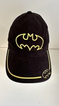DC Comics Vintage Warner Bros Mens Batman Embroidered Black Hat Cap OS Rare - $39.55