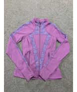 Invivva Zip Purple  Figure Skating  Long Sleeve Finger-Cut Jacket - $22.32 CAD