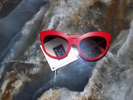 Janie and Jack Resort Cat Eye Red/White/Blue Sunglasses Size 2-4 Years Girl&#39;s - £10.70 GBP