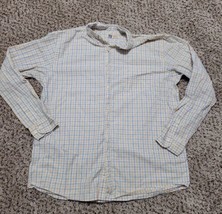 Faded Glory Originals 100% Cotton Long Sleeve Button Down Striped Shirt ... - £9.57 GBP