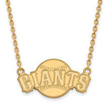 SS w/GP MLB  San Francisco Giants Large Logo Pendant w/Necklace - £80.42 GBP
