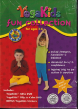 Gaiam Kids: Yogakids Fun Collection (DVD, 2005) kids yoga exercise dvds NEW - £23.04 GBP