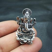 Handmade Lord Ganesh Idol, Housewarming Puja Article, Ganesh Statue Scul... - $138.27 CAD