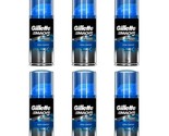 Gillette Mach3 Shaving Gel Cream Extra Comfort Travel Size 72mL 2.5oz, 6... - $32.93