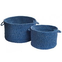 Colonial Mills Spring Meadow- Petal Blue 14 in. x 10 in. Utility Basket - $1,233.43 MXN