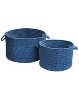 Colonial Mills Spring Meadow- Petal Blue 14 in. x 10 in. Utility Basket - €56,83 EUR