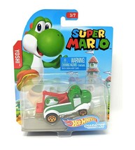 NEW SEALED 2017 Hot Wheels Character Nintendo Super Mario Yoshi Die Cast Car - £11.82 GBP