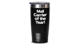 Best Mail Carrier Ever Tumbler Mail Man Travel Cup Funny Gift Postal Wor... - £21.73 GBP+