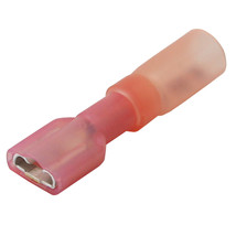 Pacer 22-18 AWG Heat Shrink Female Disconnect - 100 Pack [TDE18-250FI-100] - £44.07 GBP