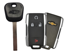 B119 Transponder (49E) Key + Remote M3N-32337100 For Chevrolet Silverado... - $28.04