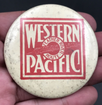 Vintage Western Pacific RR Railroad WP Feather River Route Pins - $5.89
