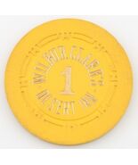 Wilbur Clark's Desert Inn Casino Roulette Chip Las Vegas Table 1 H Mold ... - €312,04 EUR