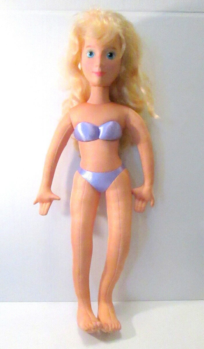 1986 Vintage Mattel Hot Looks Mimi 18" Fashion Model Doll Blonde Hair No Clothes - $24.00