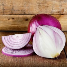 400 Red Burgundy Sweet Onion Seed Organic Short Day Spring Fall Vegetable Garden - £9.39 GBP