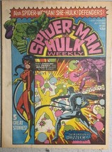 SPIDER-MAN &amp; Hulk Weekly #384 (1980) Marvel Comics Uk Spider-Woman She-Hulk FN- - £11.64 GBP