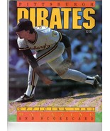 1991 Cubs @ Pittsburgh Pirates Scorecard Program Magazine Scored Barry B... - £15.56 GBP