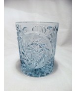 set of 8 Fostoria STOWE Blue Double Old Fashion Rock glasses - £30.68 GBP