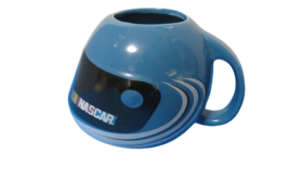 Nascar 2004 Helmet Coffee Mug Blue Color Tea Mug Cup - £8.70 GBP
